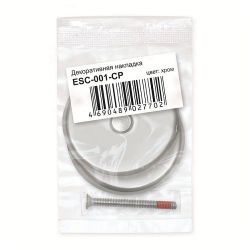 Декоративная накладка FUARO ESC-001 CP хром /38123/