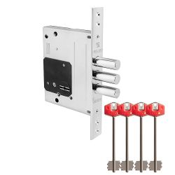 Замок врезной сувальдный FUARO TERMO V25/S-60.00.3R16