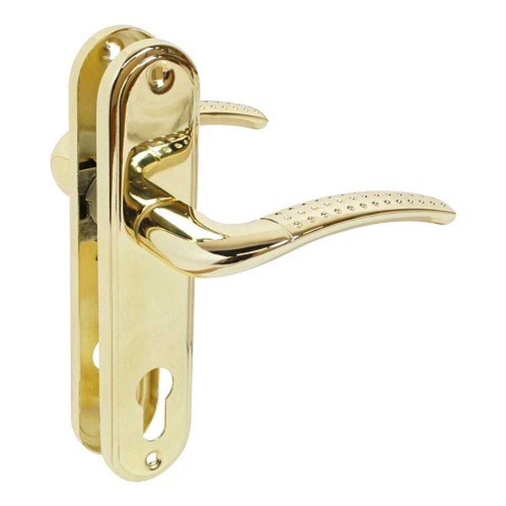 Комплект ручек АЛЛЮР 132-1 70 мм GP латунь