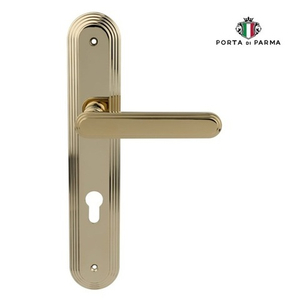 Ручка на планке PORTA DI PARMA Chic CYL PVD золото