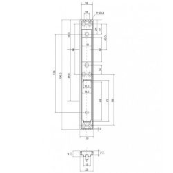 Ответная планка APECS BP-7000-ZN цинк