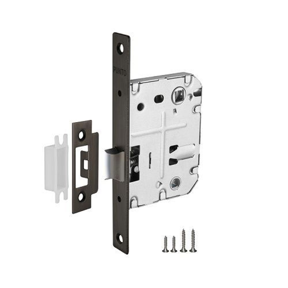 Защелка врезная PUNTO L72-50 GR графит /36919/