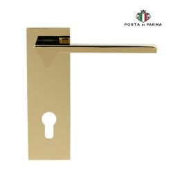 Ручка на планке PORTA DI PARMA Ama CYL PVD золото