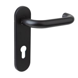 Ручки на планке APECS HP-72-1303-INOX/304 BLM черный (for 1700A, 1900A)