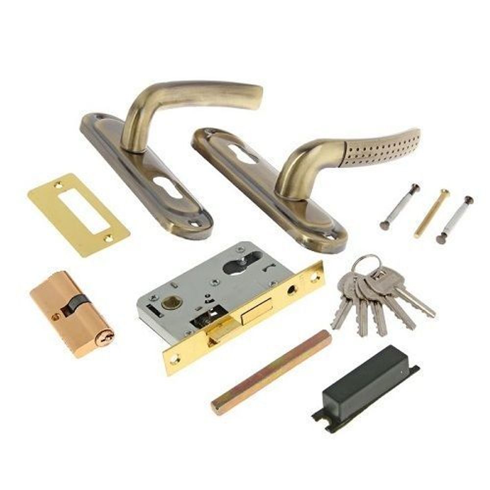 Замок врезной СТАНДАРТ 132/50 AB