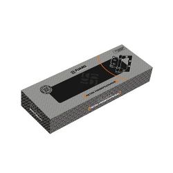 Петля универсальная без врезки FUARO 500-2BB 100x2,5 CF кофе /34401/ (1 шт)