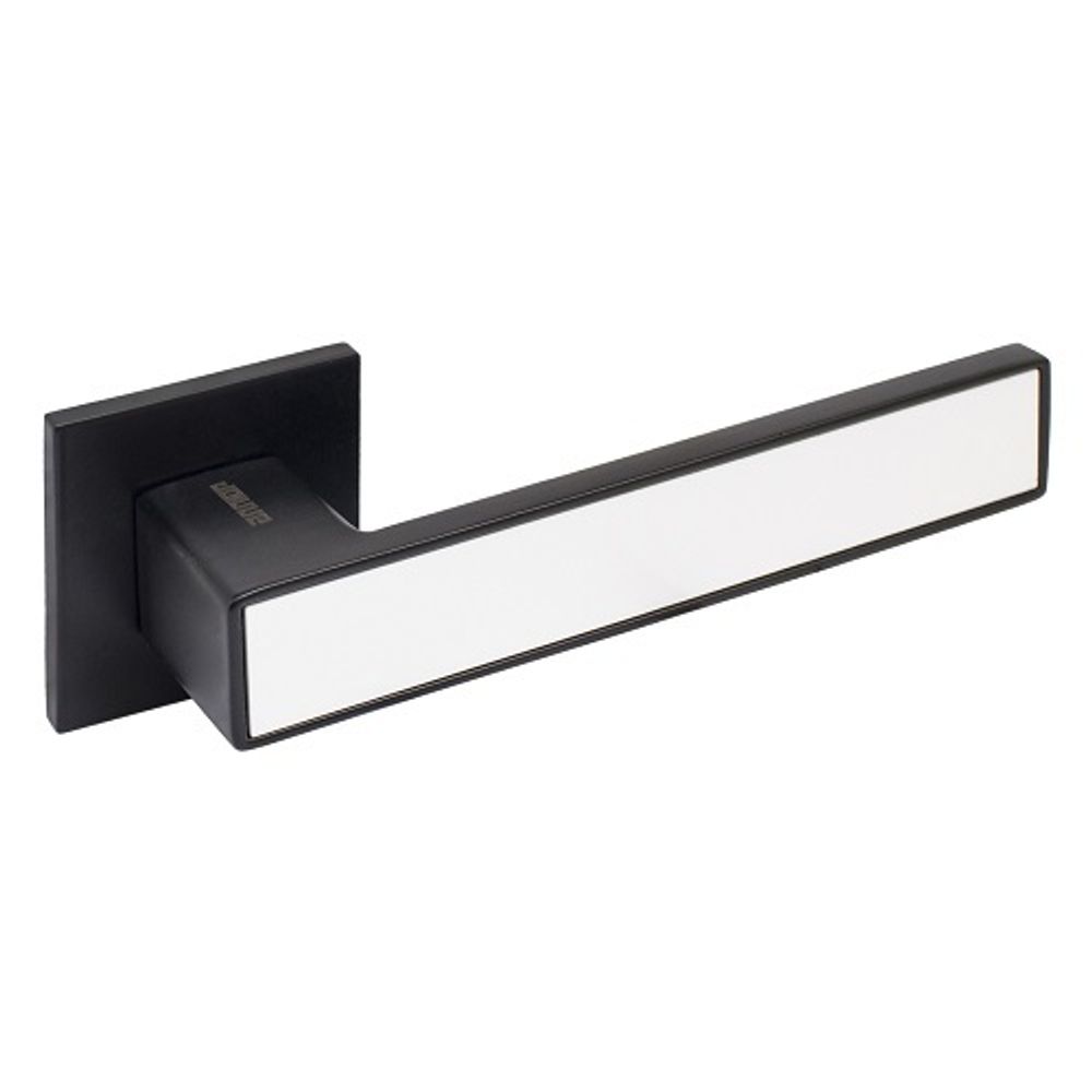 Ручка раздельная АЛЛЮР АРТ ЛАНА BL/W мат.черный/белый