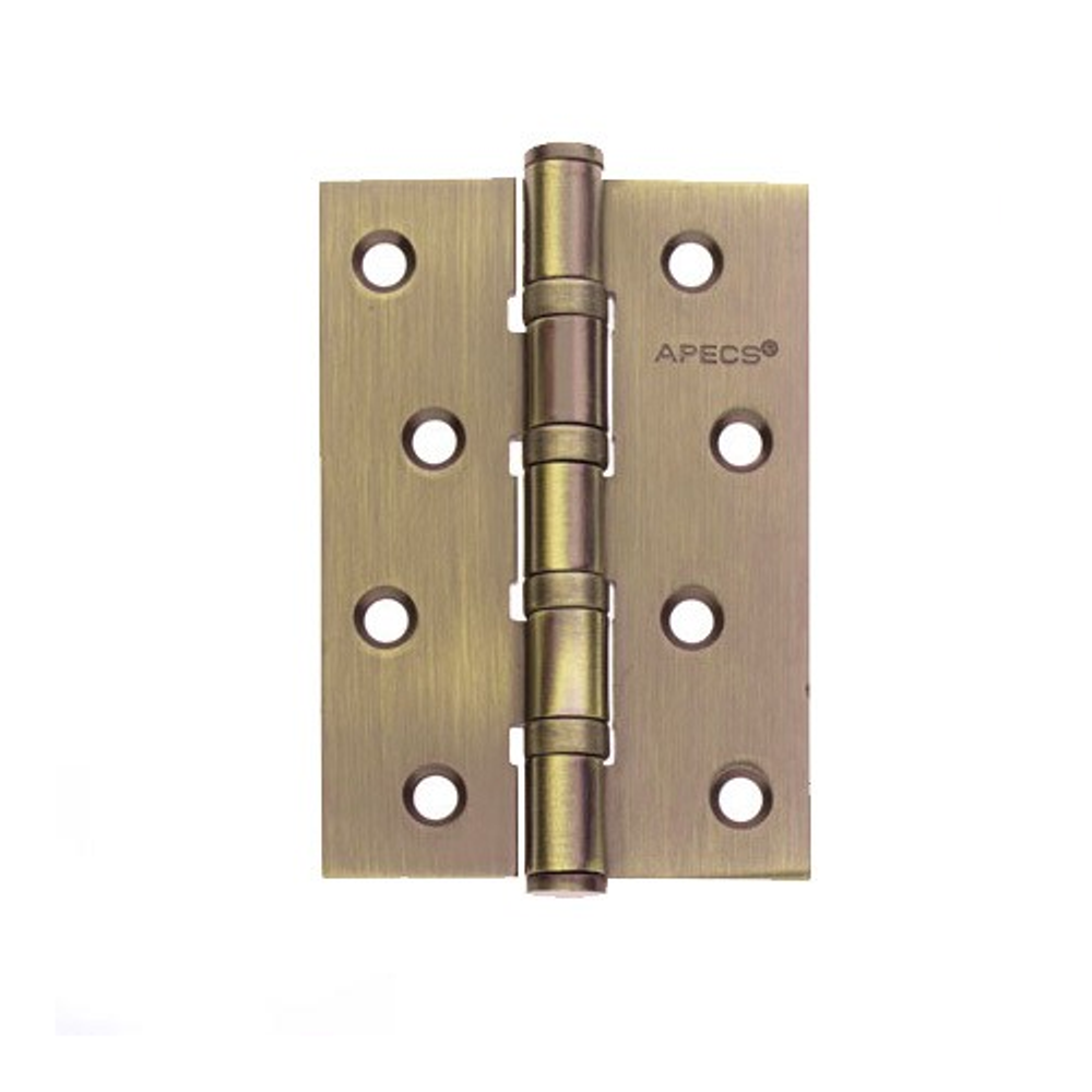 Петля дверная APECS 100x70-B4 Steel MB мат.бронза (1 шт)