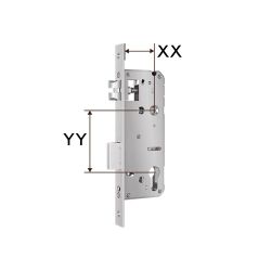 Электронный замок NOVILOCK Home Fast SILVER серебро (IP55; DC 6В)