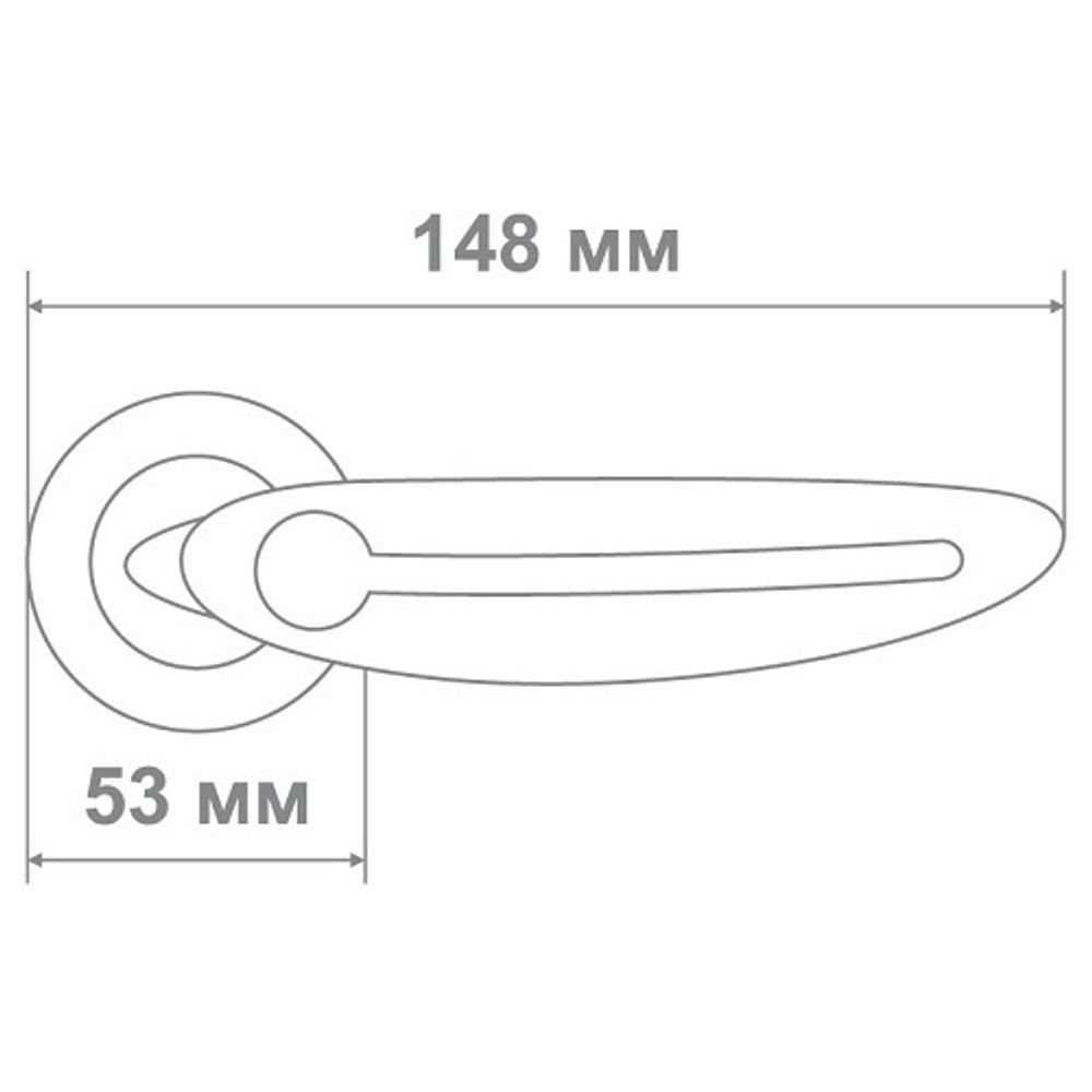Ручка Медио 442 BN/GP черный/золото