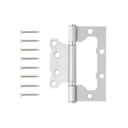 Петля накладная VANGER 100x75x2,3 P2 CRS мат.хром