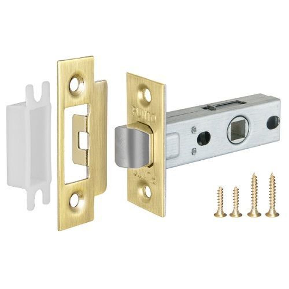 Защелка врезная PUNTO L45-8 SG мат.золото /36937/