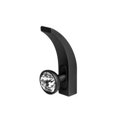 Крючок настенный AJAX MB-LM/K-004 BL черный /49159/