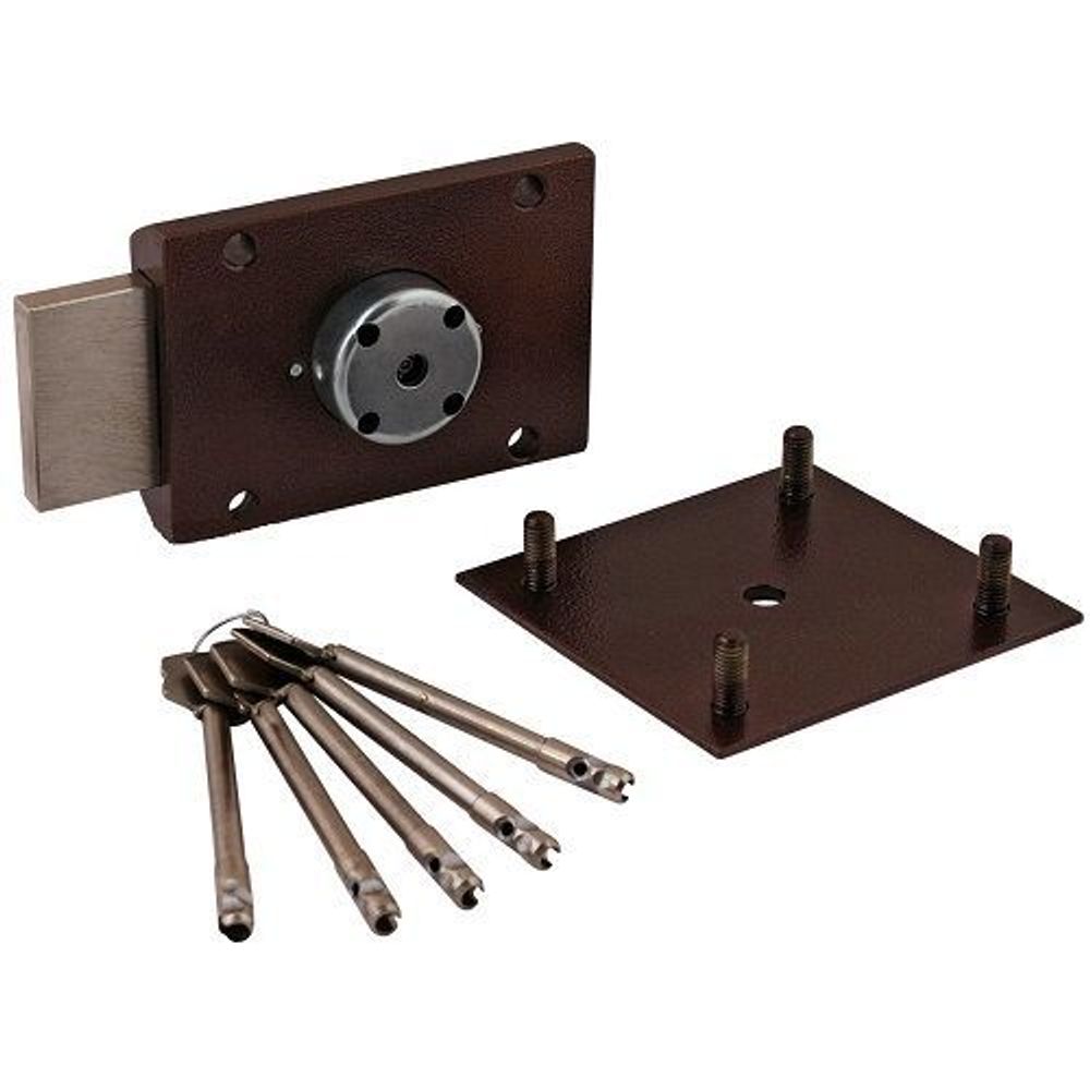 Замок накладной Поливектор-Барьер-3Р