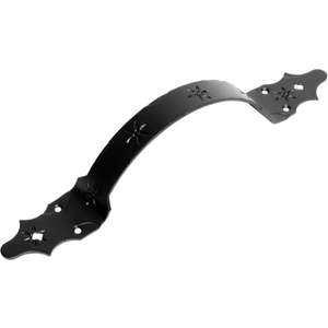 Ручка-скоба кованая ДОМАРТ РС-370 КОСТРОМА (черный)