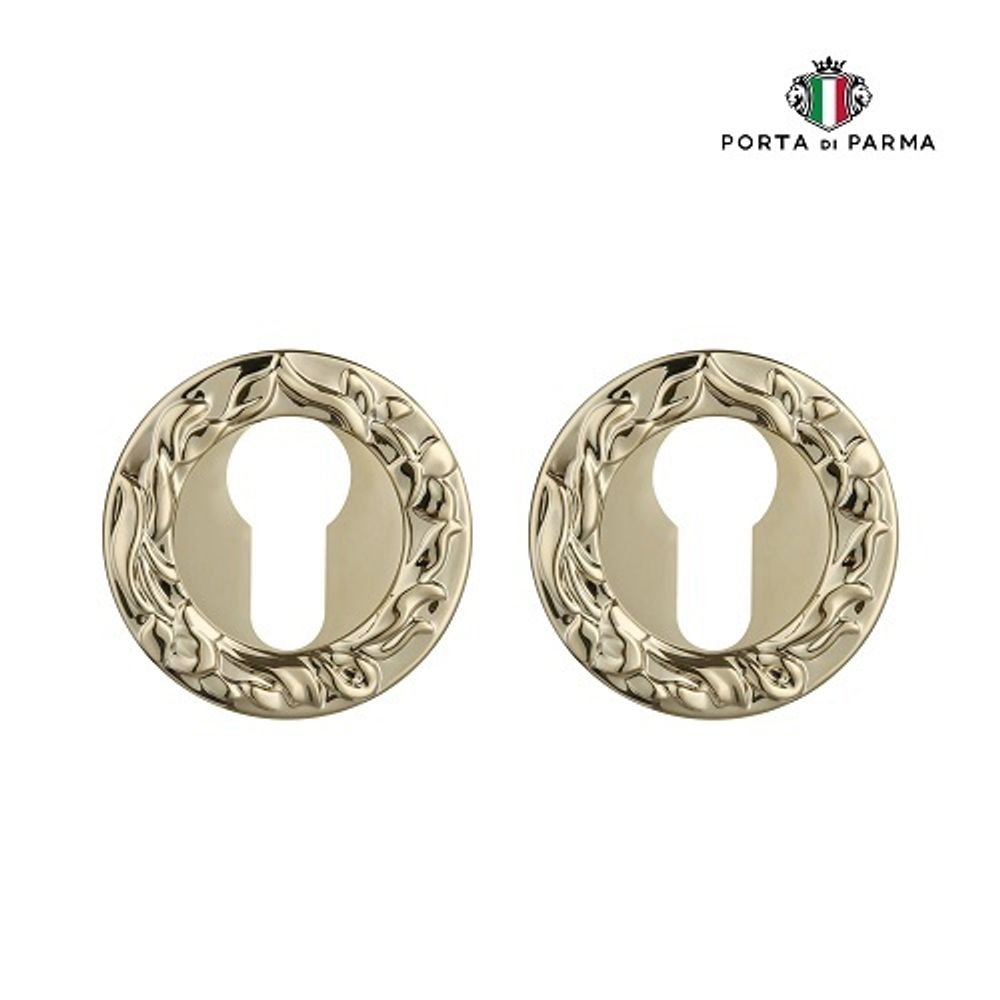 Накладка под цилиндр PORTA DI PARMA CYL.04.06 PVD золото