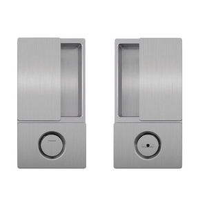 Ручка для раздвижных дверей AGB WAVE под WC B30002.02.32 (мат.хром) /44733/