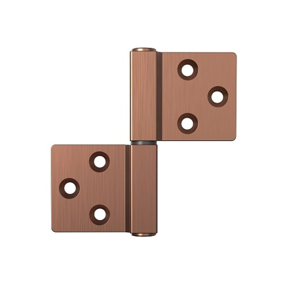 Петля универсальная флажковая ARMADILLO IN3800US-AC медь /61825/