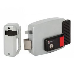 Замок накладной эл/мех. LOGOLINE 730.60.4 (дверь левая, открывается наружу)