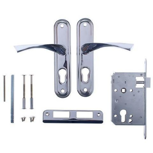 Замок врезной APECS 1623 CR хром