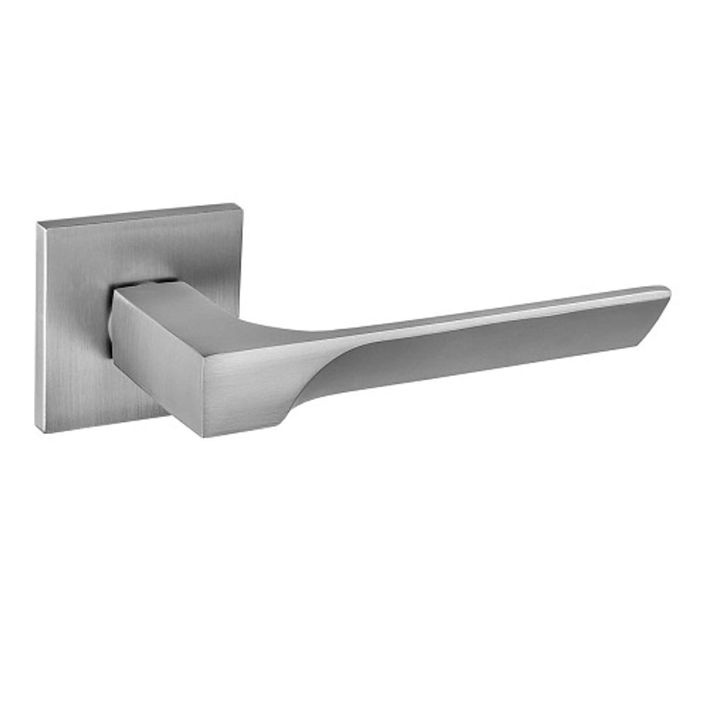 Ручка дверная PUERTO AL 549-03 MSN slim (никель супер матовый)