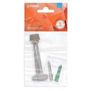 Упор дверной FUARO DS-15 CP хром /43245/