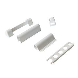 Комплект декоротивных накладок RAL9016 Белый (5 позиций)