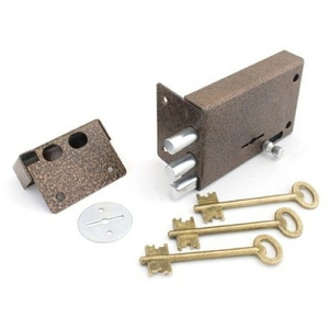 Замок накладной ГЮРАЛ ЗН4-3 правый (3 кл.)