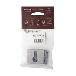 Накладки цилиндровые Code Deco Fusion DP-C-100 NISM супер матовый никель