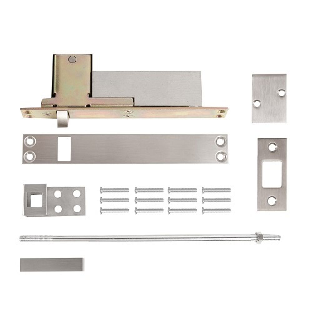 Шпингалет автоматический FUARO RIGEL-AUTO-set/171 12x12x80мм (ход 18,75мм) д/мет. дверей /59429/