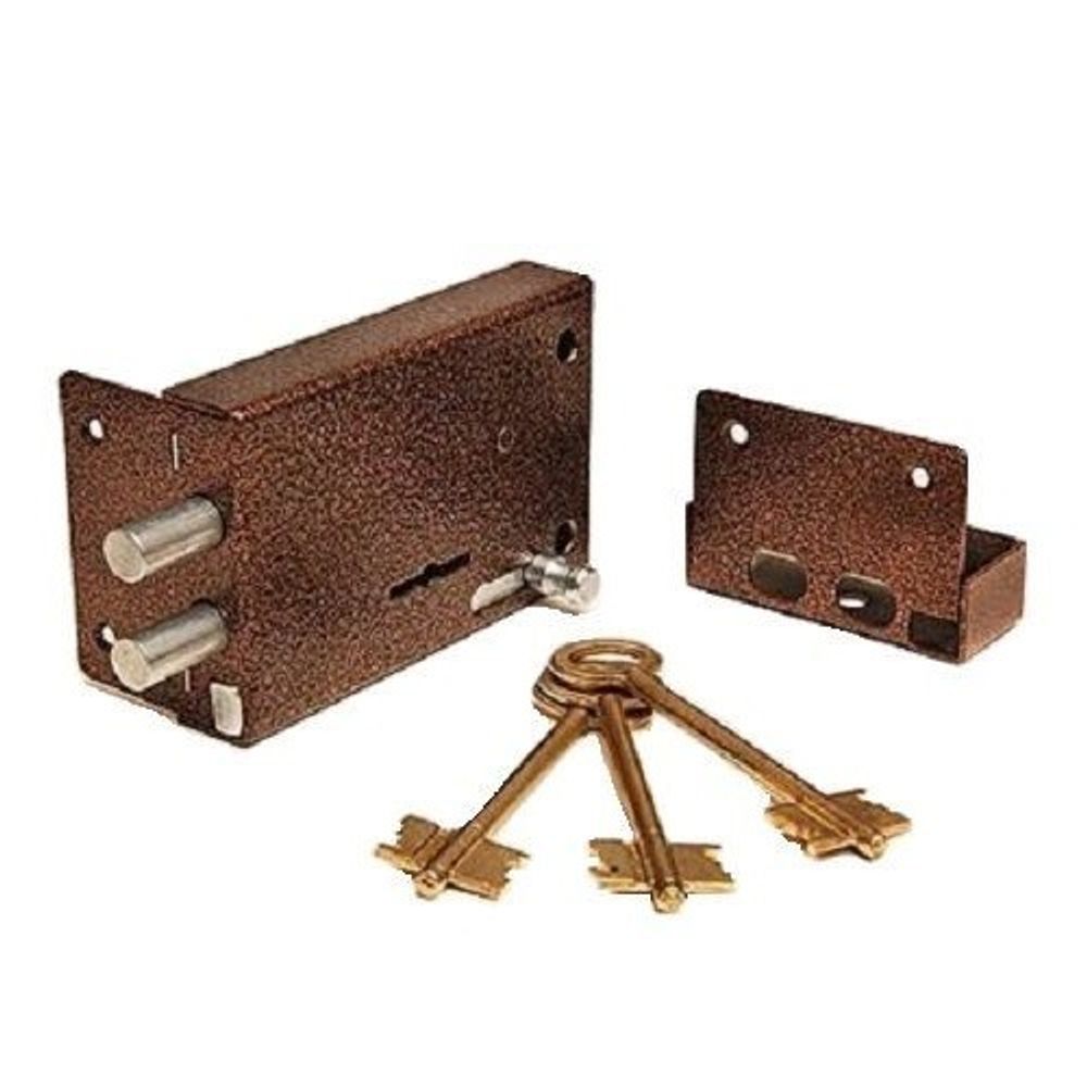 Замок накладной ГЮРАЛ ЗН4-3 правый 3 ключа