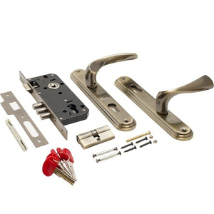 Замок врезной БУЛАТ ЗВ4-3.03.01 Номос бронза