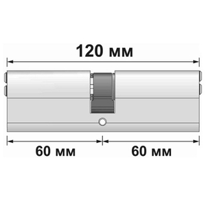 Цилиндровый механизм APECS SM-120 G золото