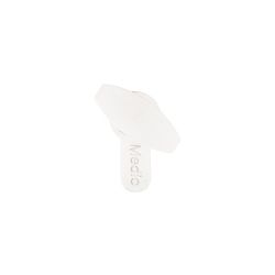 Цилиндровый механизм МЕДИО 1К 30x30 60мм WHITE белый 5кл. англ. кл./верт.