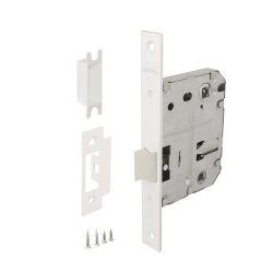 Защелка врезная FUARO P72-50 WH белый /42647/