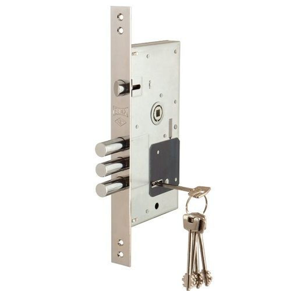 Замок врезной сувальдный KALE KILIT 252/RL 5кл