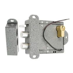 Замок накладной электромеханический Полис 12