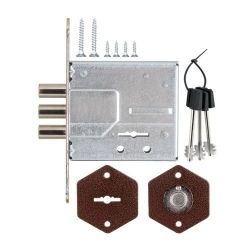 Замок врезной ПРОСАМ 79900 ЗВ8-8У/13 (3риг) б/планки /25719/