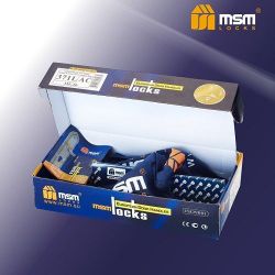 Ручки на планке MSM 371L BR коричневый