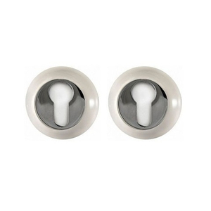 Накладка под цил. RENZ ET 08 W/CP (бел/хр.бл.)