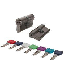 Цилиндровый механизм PUNTO MaxPro7000/60 mm (25+10+25) GR графит 7кл. /61149/