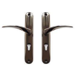 Ручки на планке BORDER 70058 РФ34-002/100 Черный жемчуг