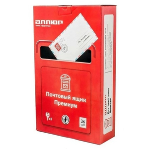 Ящик почтовый АЛЛЮР №4010В старое серебро