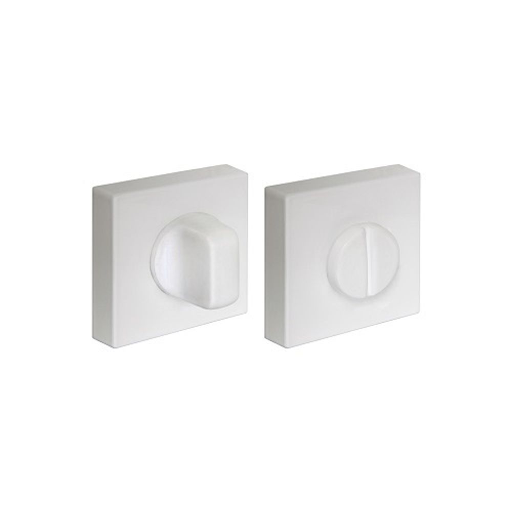 Ручка поворотная FUARO BK6 DM WH-19 белый /43023/