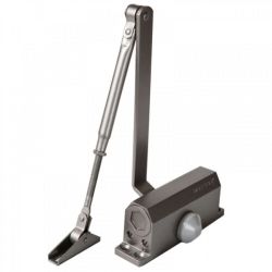 Доводчик дверной NOTEDO DC-090 gray серый (60-130 кг)