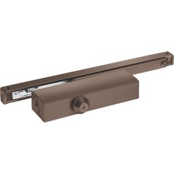 Доводчик дверной NOTEDO DC-025-095 SL+HO+DA+BC со скольз.тягой коричневый (100кг)