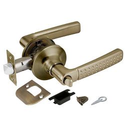 Ручка защелка PUNTO 6026 AB-B (фик.) бронза /36839/