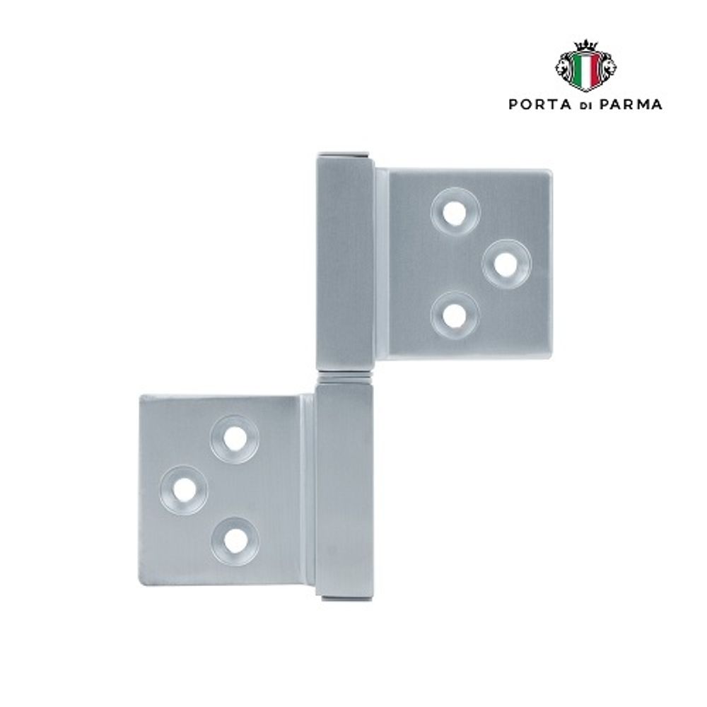 Петля универсальная флажковая PORTA DI PARMA SC матовый хром