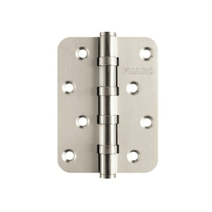 Петля дверная универсальная FUARO 4BB R10 100x75x2,5 SN мат.никель /32643/ (1 шт)
