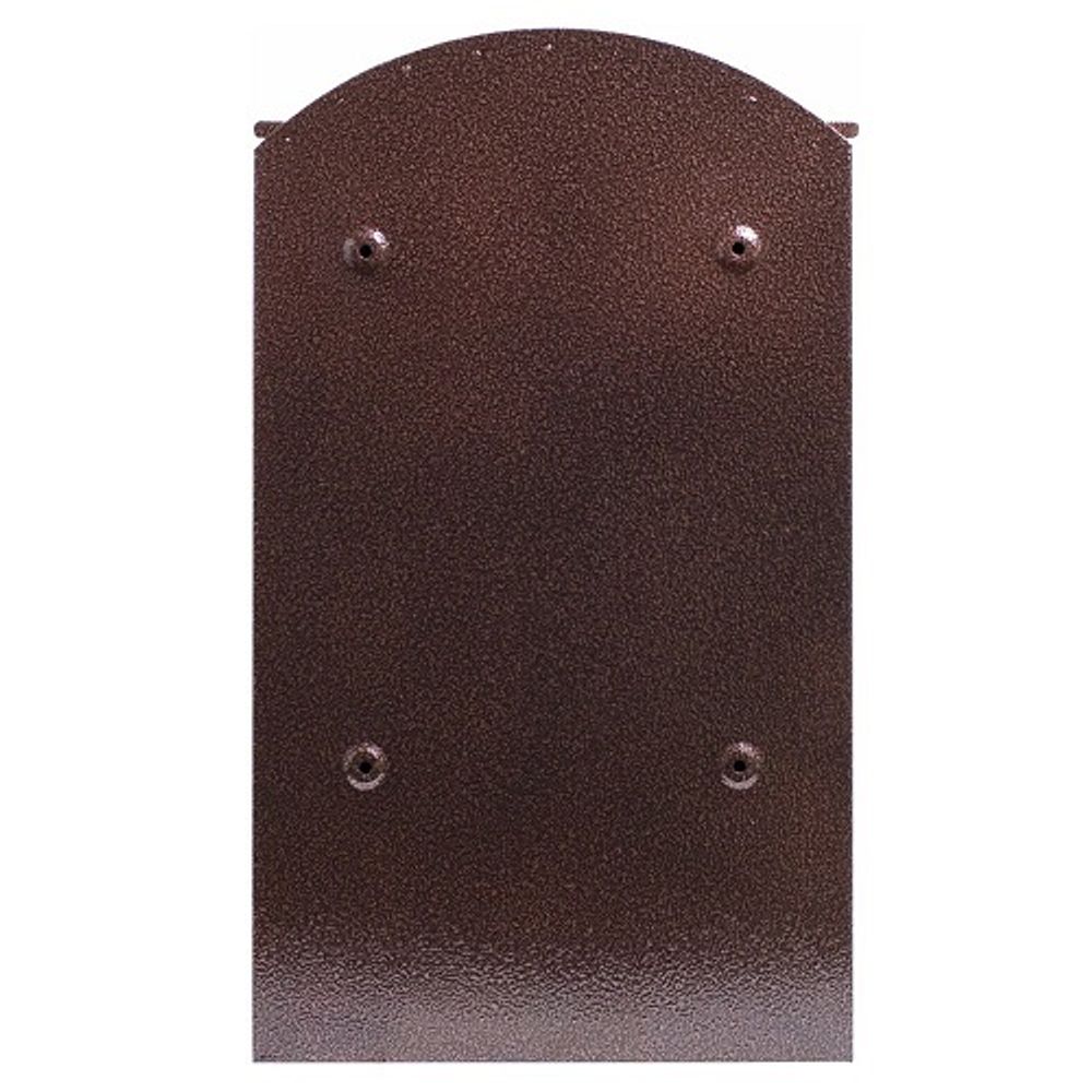 Ящик почтовый АЛЛЮР №4010 медь, вид сзади